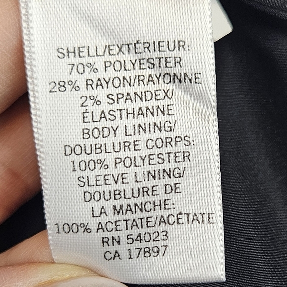 Banana Republic Womens Blazer Size 2 Buisnesswear Professional Classic Preppy - Picture 6 of 7